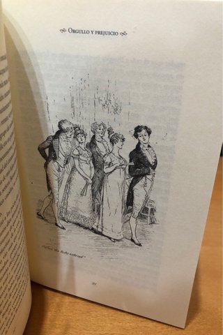Libro Orgullo y Prejuicio Jane Austen Ilustrado