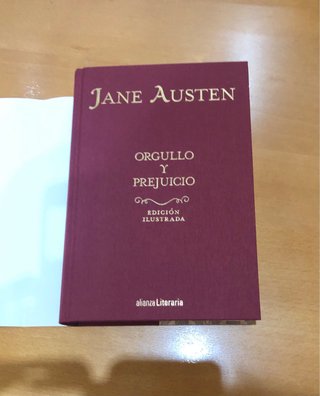Libro Orgullo y Prejuicio Jane Austen Ilustrado