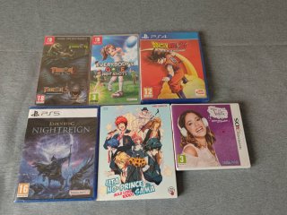 Lote Videojuegos Switch, PS4, PS5, 3DS