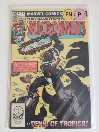 Micronauts 33 Marvel 1981 Uk