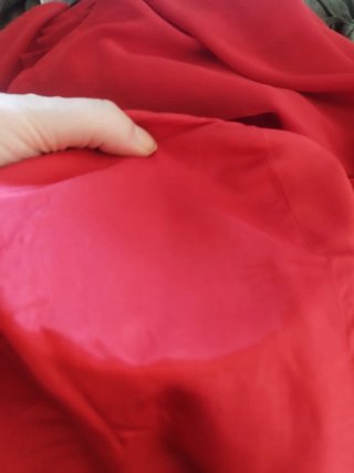 Vestido rojo festivo