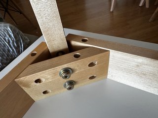 Mesa comedor estilo nórdico/vintage