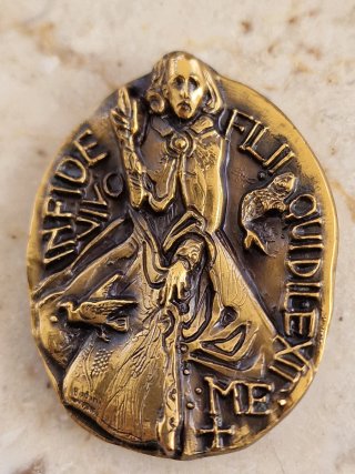 Medaglia Bronzo Dorato Paolo VI - 1968