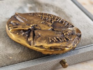Medaglia Bronzo Dorato Paolo VI - 1968