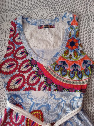 Vestido Desigual Multicolor