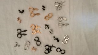 Lote Pendientes Oro y Plata