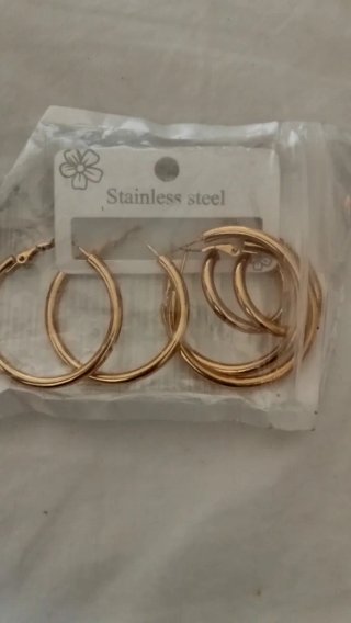 Lote Pendientes Oro y Plata