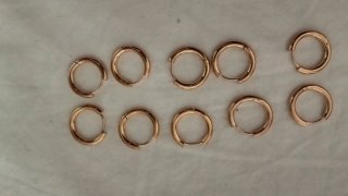 Lote Pendientes Oro y Plata