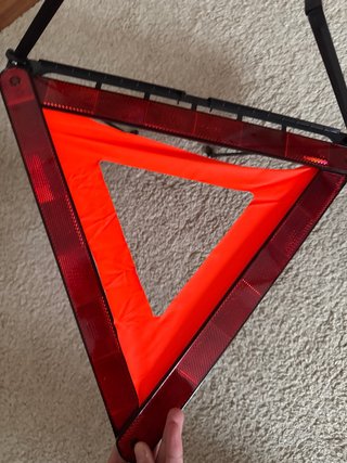 Triángulo de emergencia reflectante