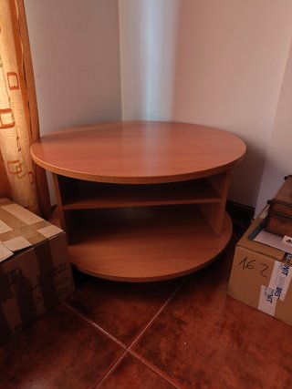 Mueble salón modular + mesa auxiliar
