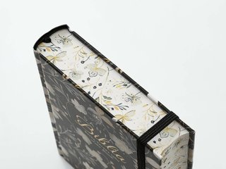 Biblia RV1960 - Letra Grande - Negro - floral