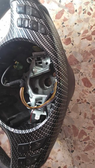Molduras Volante BMW E46 M Carbono