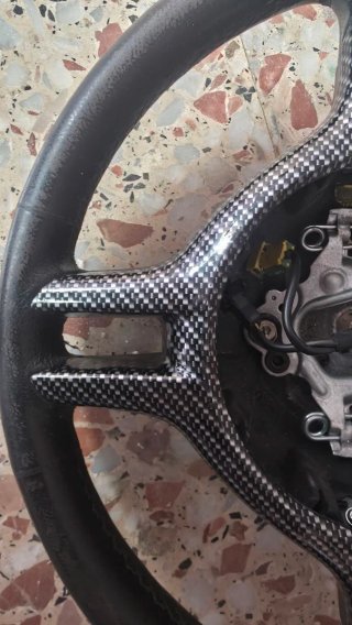 Molduras Volante BMW E46 M Carbono