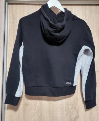 Sudadera Fila negra y gris