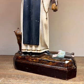 Imagen devocional de San Martín de Porres 32 cm