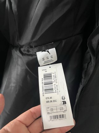 Abrigo Puma Negro Nuevo