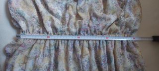 Vestido largo estampado