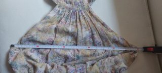 Vestido largo estampado