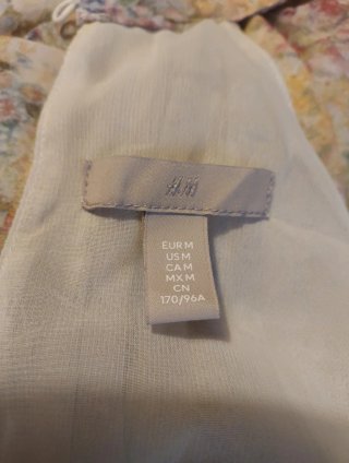 Vestido largo estampado