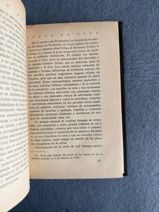 1938 JUANA LA LOCA SU VIDA SU TIEMPO SU CULPA