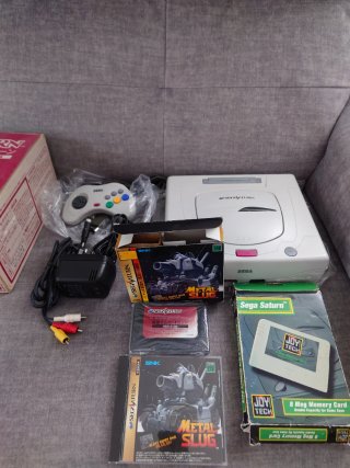 Sega Saturn Jap con Metal Slug Completo mas extra
