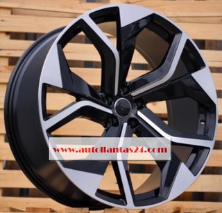 1554 JUEGO DE 4 LLANTAS AUDI RS VARIOS TAM