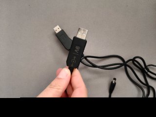 Adaptador USB 9V para pedales guitarra