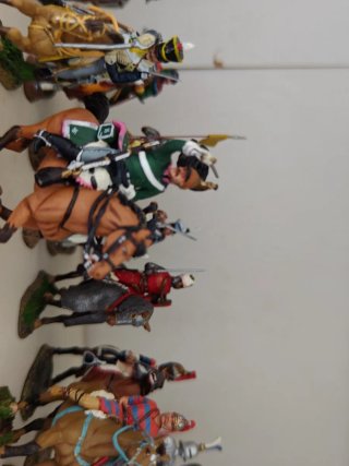 Soldados de plomo a caballo
