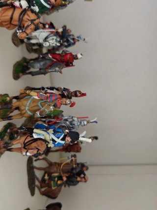 Soldados de plomo a caballo