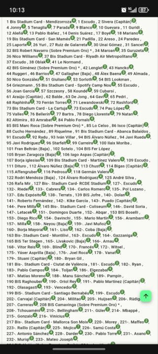 Cambio de Cromos Adrenalyn XL LaLiga 2025-26