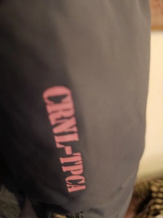 Chaquetón gris azulado muy caliente