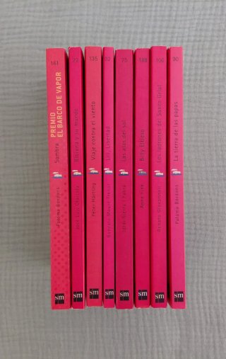 Lote 8 libros JUVENILES