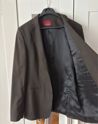 Traje Zara Marrón Talla S