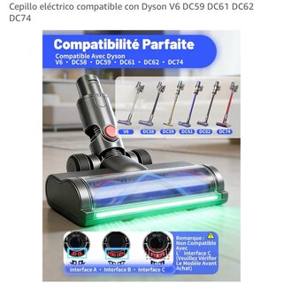 Cabezal aspiradora compatible DYSON V6