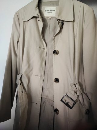 Gabardina Easy Wear Beige Talla 42