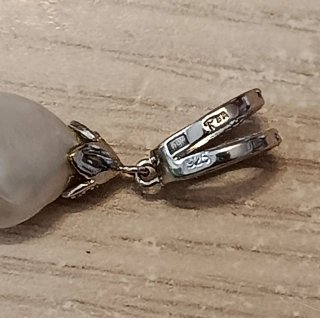 Colgante Plata Perla Barroca