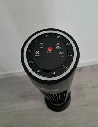 Ventilador Torre Ufesa TWL1550 Negro