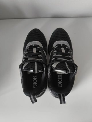 Zapatillas Dior B22 Negras y Grises