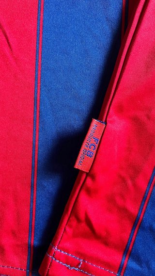 Camiseta Barça BORGES retro XXL año 2000 azulgrana
