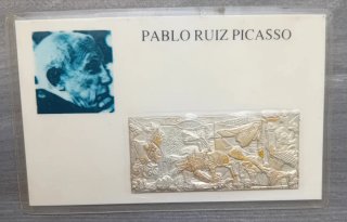 Tarjeta conmemorativa Picasso