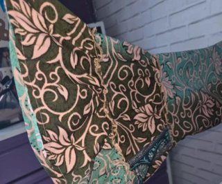 Vestido Boho Índigo Talla Única