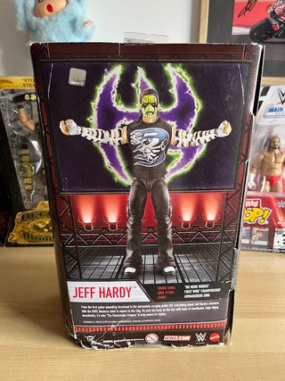 Figura WWE Jeff Hardy Entrance Greats Mattel