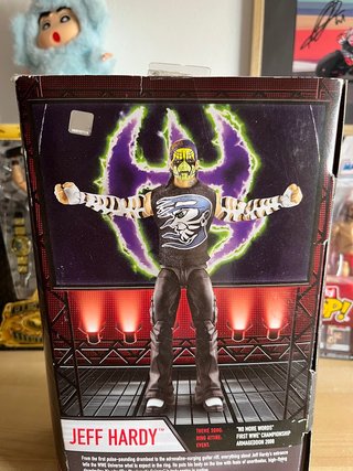 Figura WWE Jeff Hardy Entrance Greats Mattel