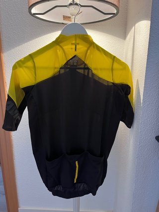 Maillot Ciclismo Mavic Talla L Amarillo/Negro