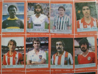 Selección Fútbol Liga Española 83 con Maradona.
