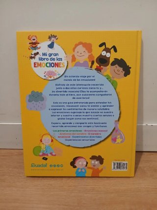 Libro infantil  Mi gran libro de las EMOCIONES