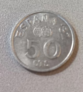 Monedas Mundial 82 España 50 y 100 Pesetas