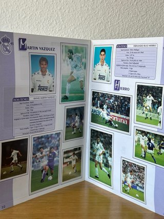 Álbum Real Madrid 94/95 Completo