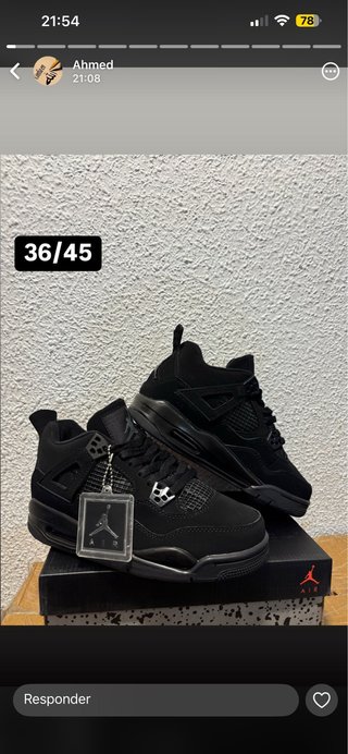 Jordan 4 Black Cat