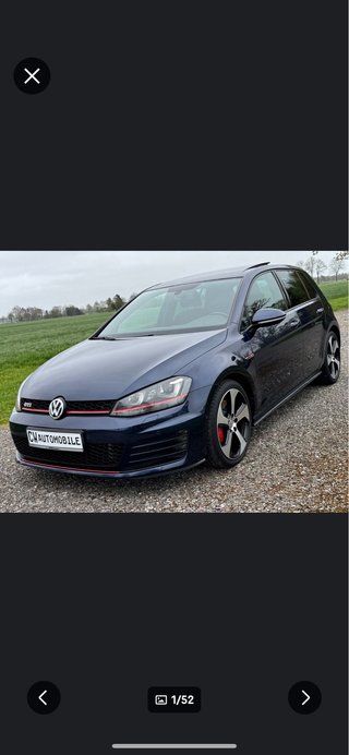 Volkswagen Golf gti 7 performance 2014